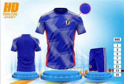 Áo Bóng Đá Trẻ Em Đội Tuyển Nhật Xanh Dương 2022-2023